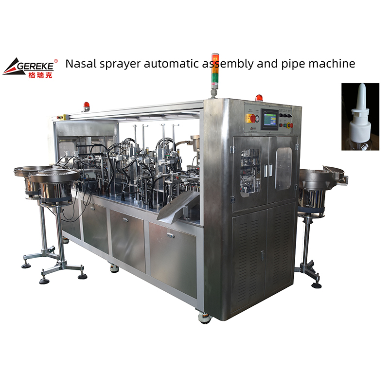 Nasal sprayer automatic assembly machine